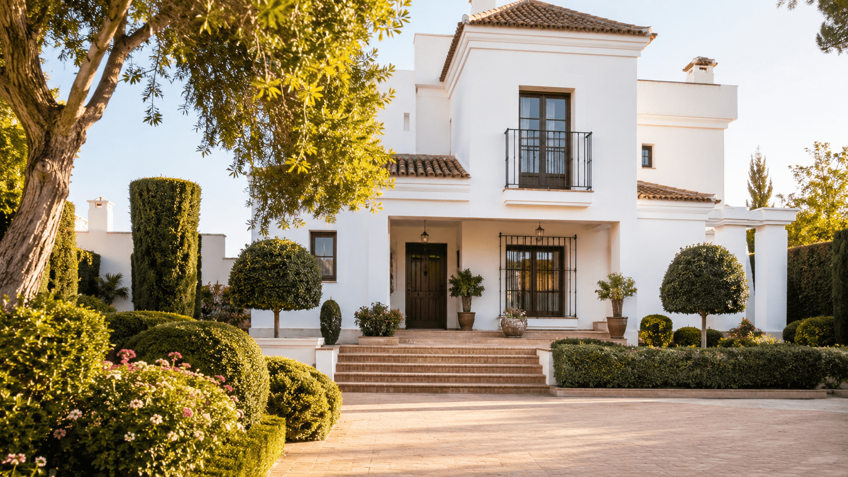 Vivienda mediterránea preparada para la venta